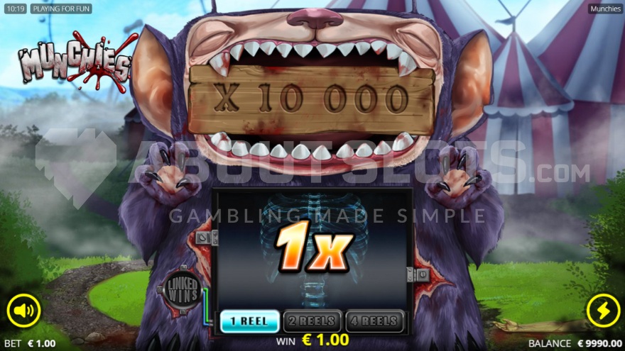 Munchies Slot Base Game Win Screenshot