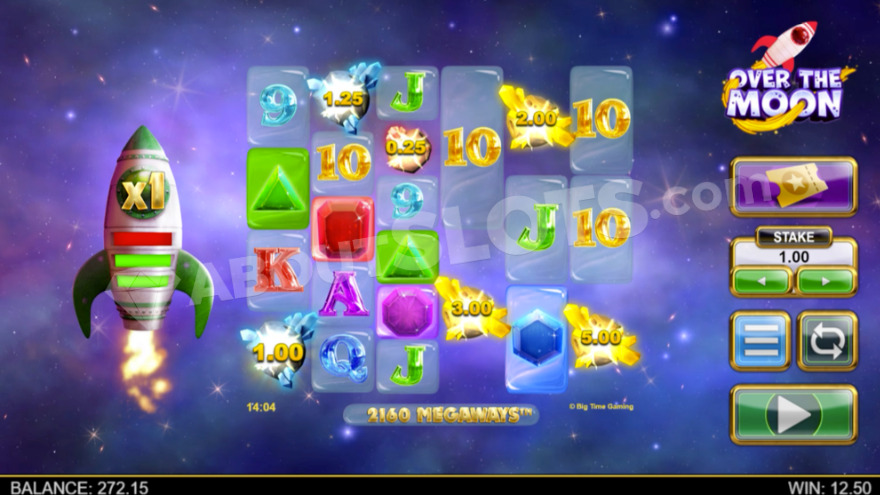 Over the Moon Slot Base Game