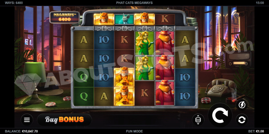 Phat Cats Megaways Slot Game
