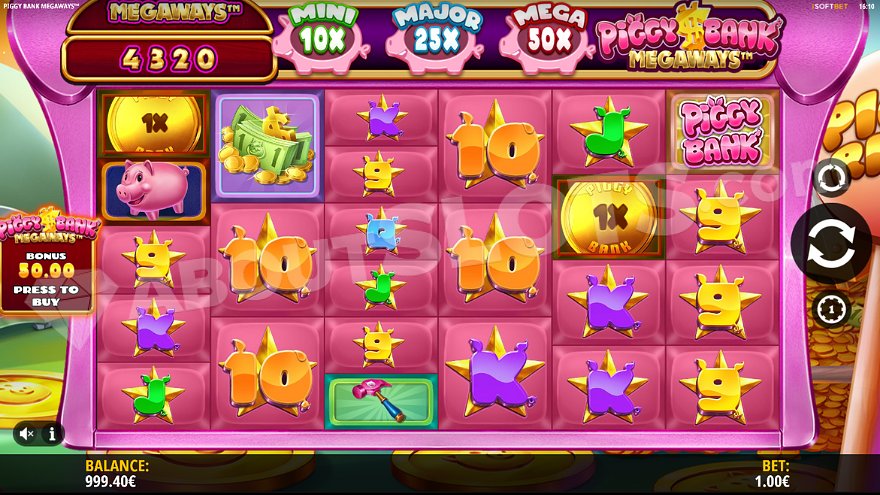 Piggy Bank Megaways Slot Game