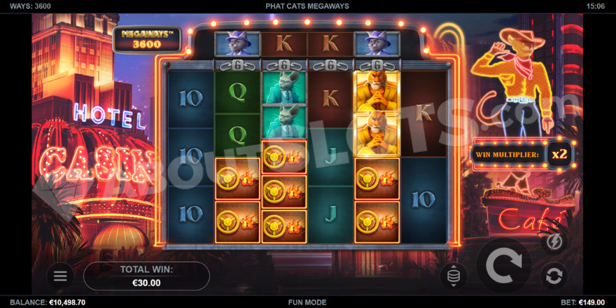 Phat Cats Megaways Free Spins