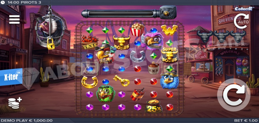 Pirots 3 Base Game Screenshot