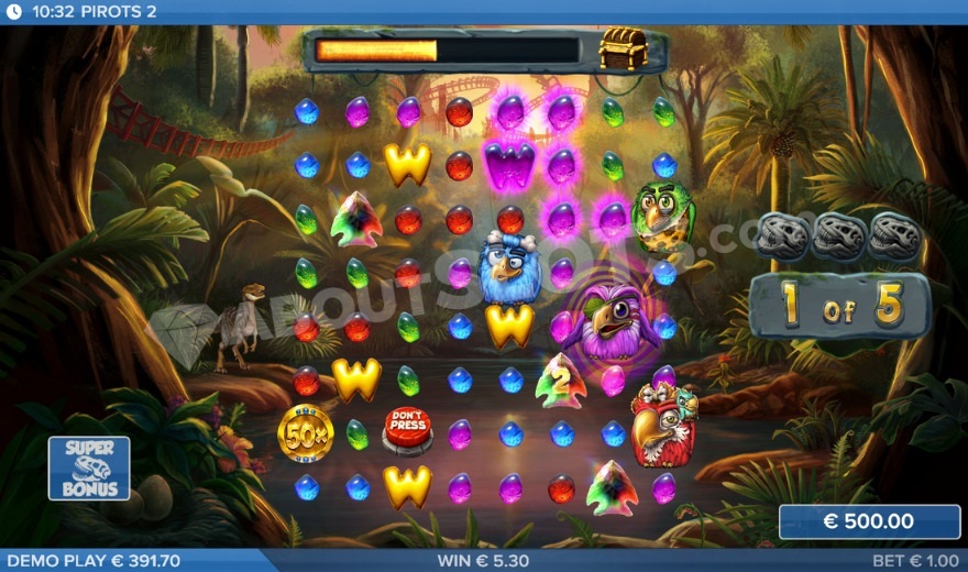 Pirots 2 Super Free Spins Mode