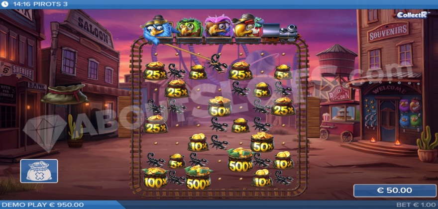 Pirots 3 Coin Game Screenshot