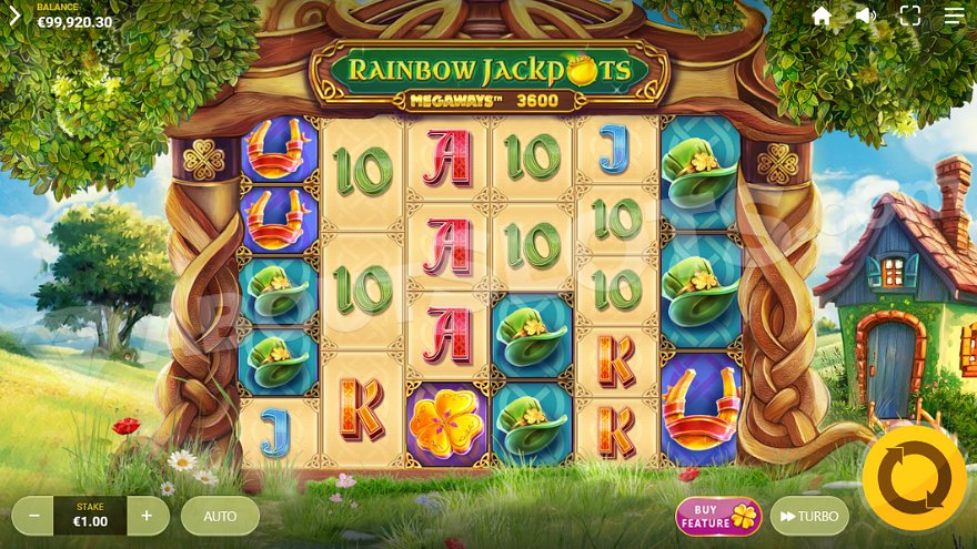 Rainbow Jackpots Megaways Slot Game on 1xbet