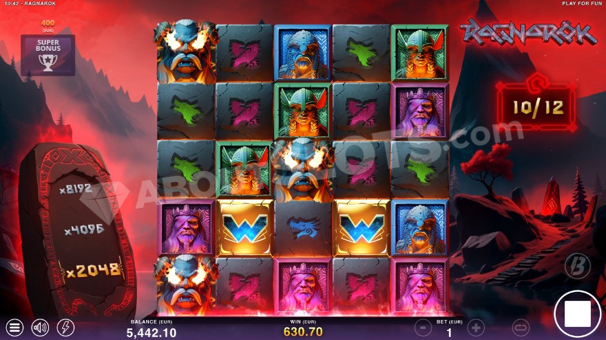 Free Spins bonus game with 2048X win multiplier.