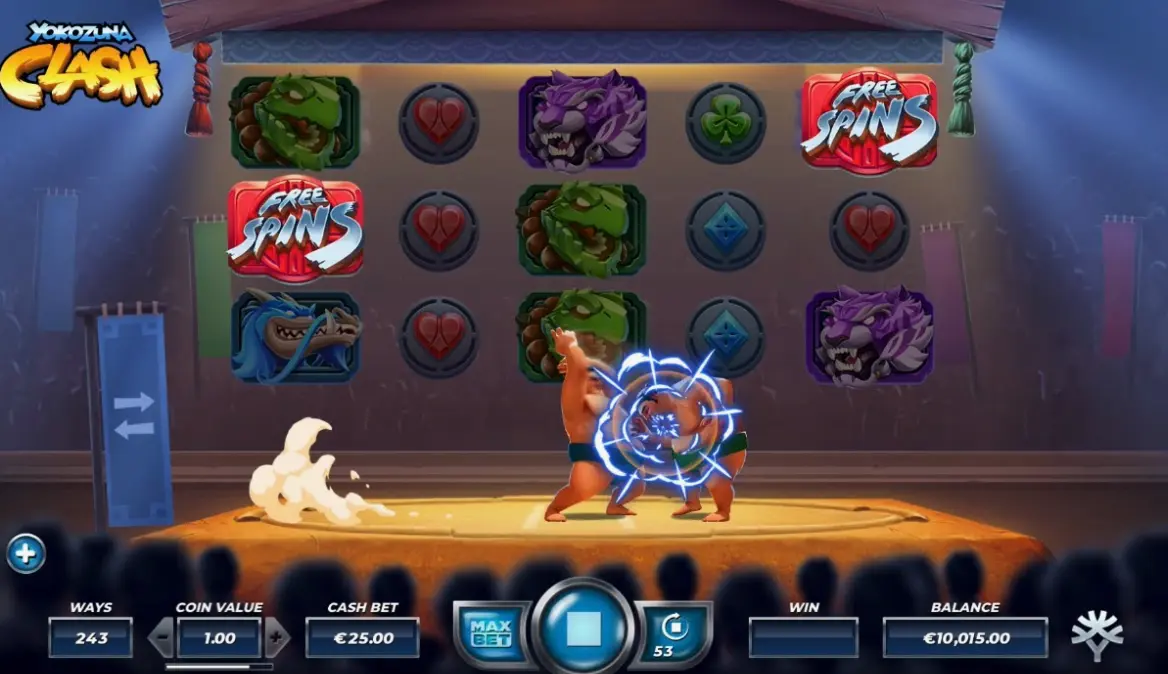 Visual Design and Atmosphere of Yokozuna Clash
