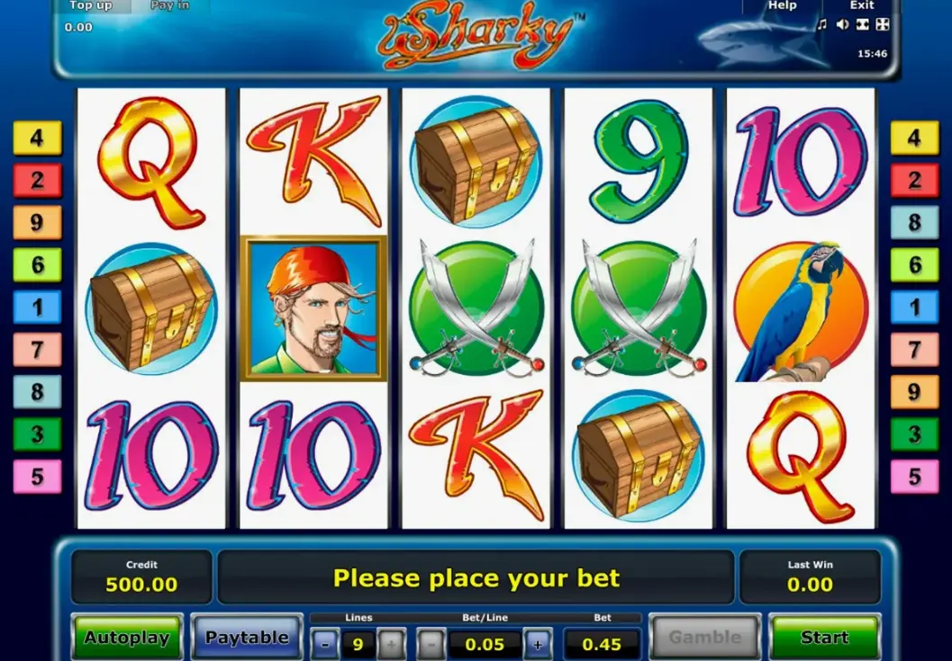 Sharky Slot Rules and Mechanics