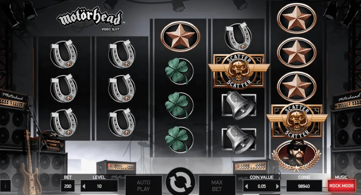 Motörhead Slot Features