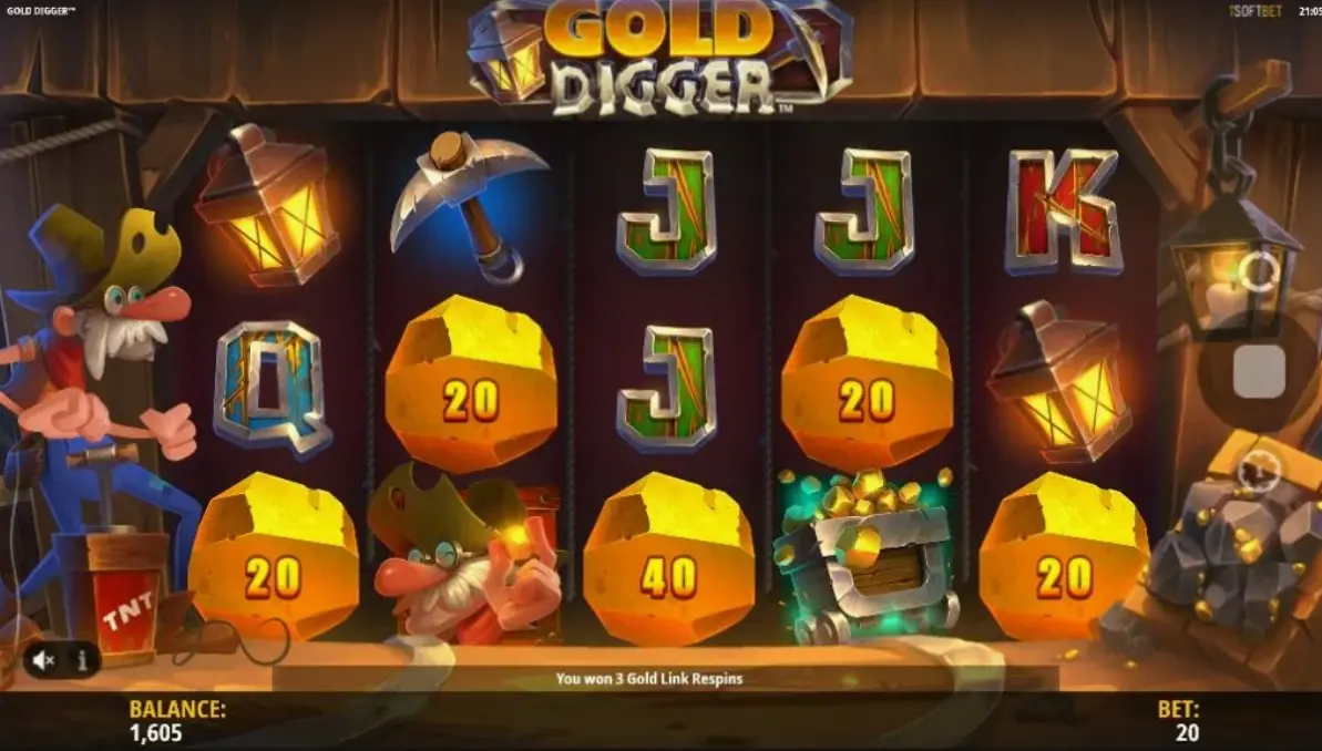 Пробная версия Gold Diggers