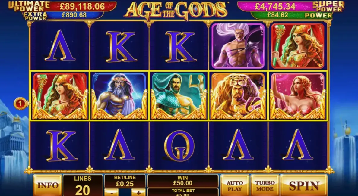 Age of the Gods Demo Mode