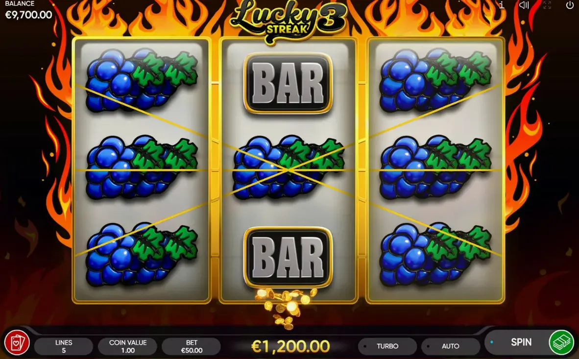Lucky Streak 3 Game Controls