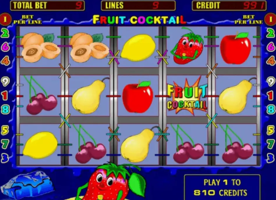 Fruit Cocktail Slot Features