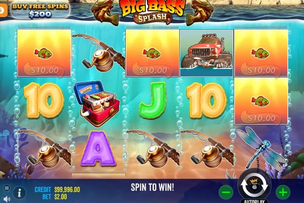 Бесплатная версия Big Bass Splash