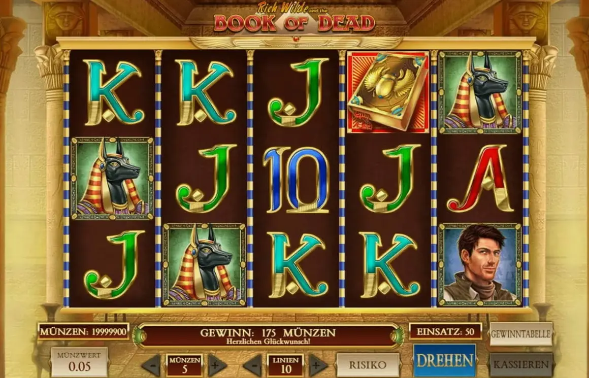 Strategies for Book of Dead