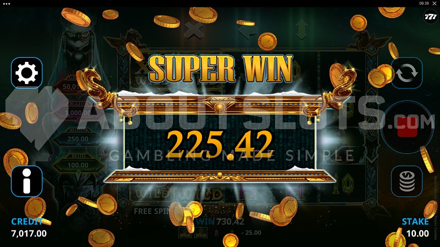 Ammit Arctic Freeze Power Combo Big Win
