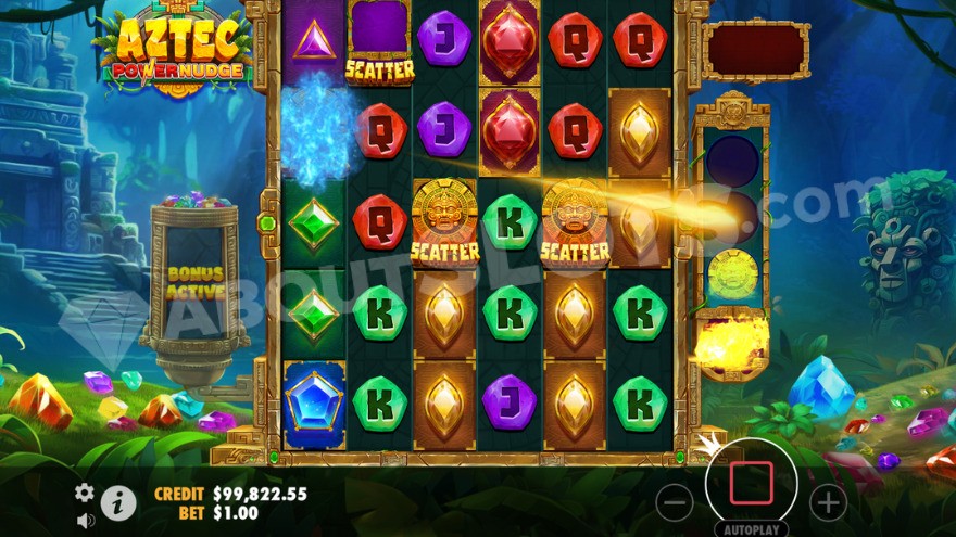 Scatter symbols activating the Free Spins feature.