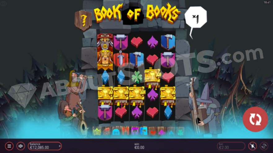 In Free Spins, reels expand to 5 rows in height.