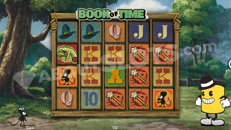 Book of Time Slot Gameplay