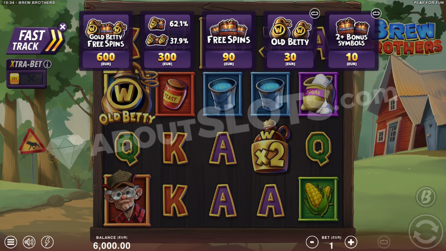 Feature Buy options with five choices.