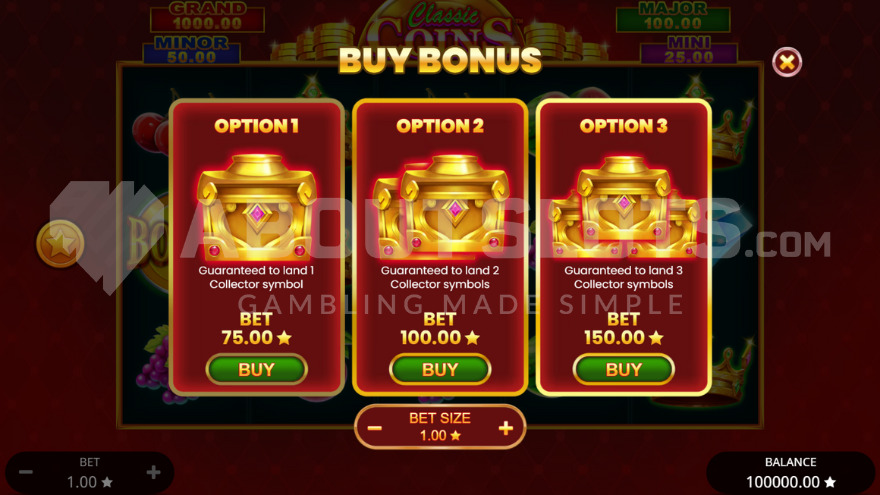 3 Options