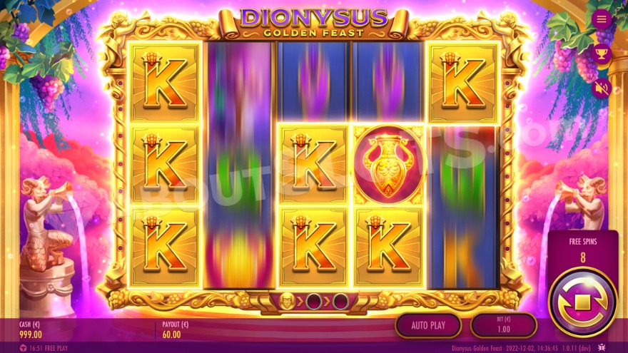 Free Spins Feature View