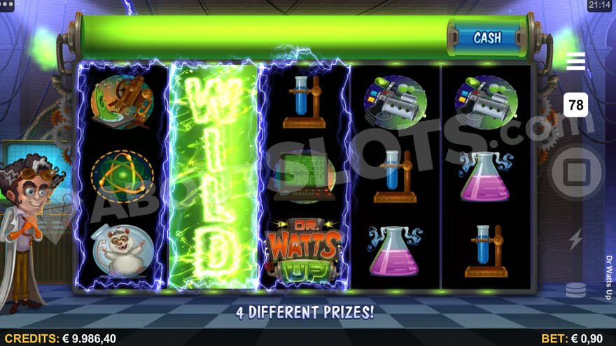 Dr Watts Up Wild Symbol Feature