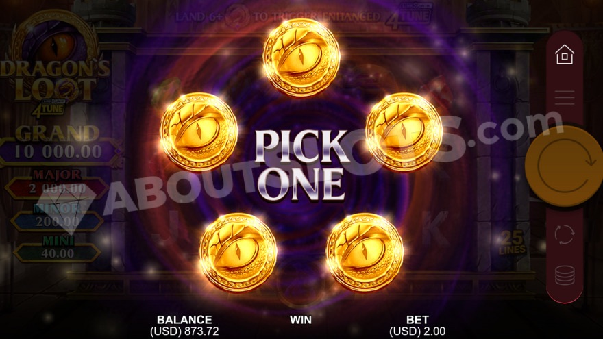 Bonus Pick feature showcasing five options.