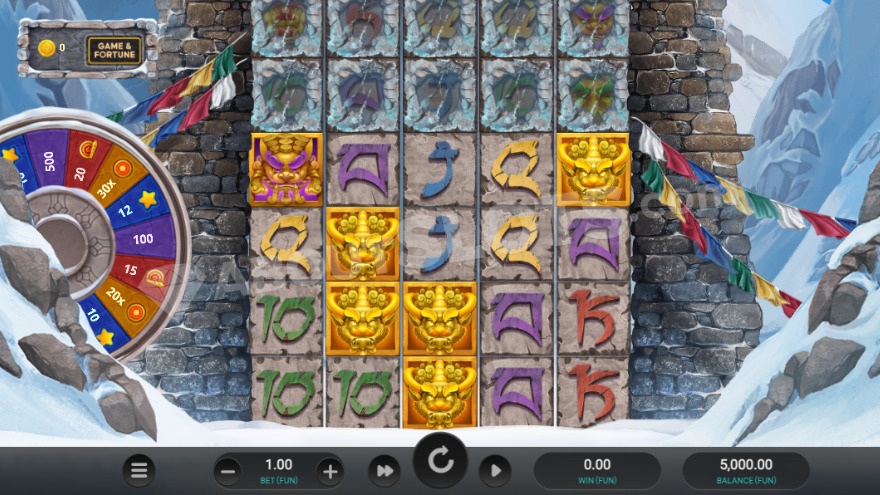 Base game featuring the Super Spinner on the left.