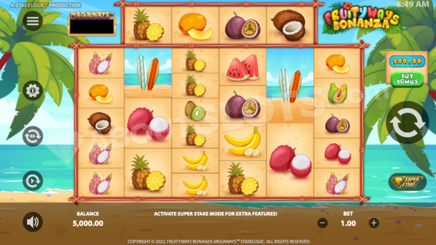 Fruityways Bonanza Megaways Slot Game