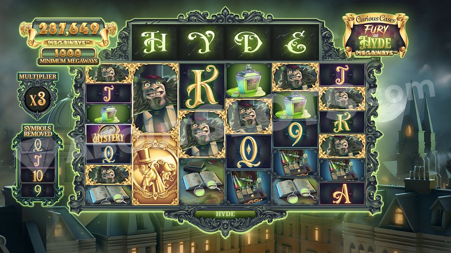 Fury of Hyde Megaways Slot Features