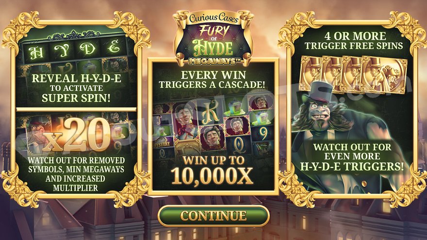 Fury of Hyde Megaways Bonus Buy