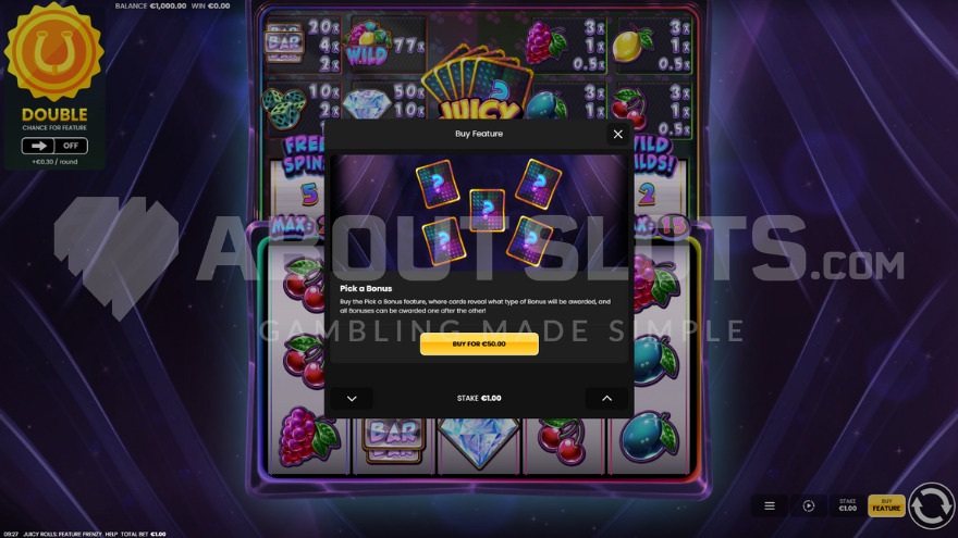 50X bet