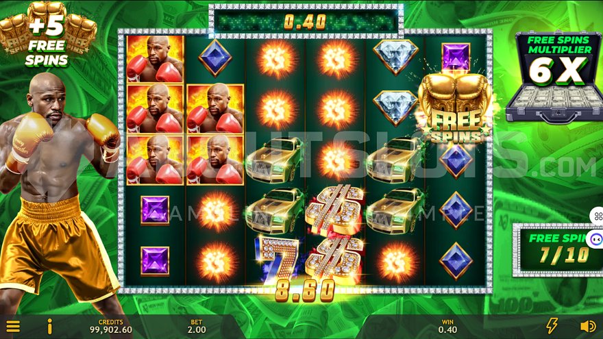 Money Mayweather Neon Valley Studios Casino Slot Free Spins