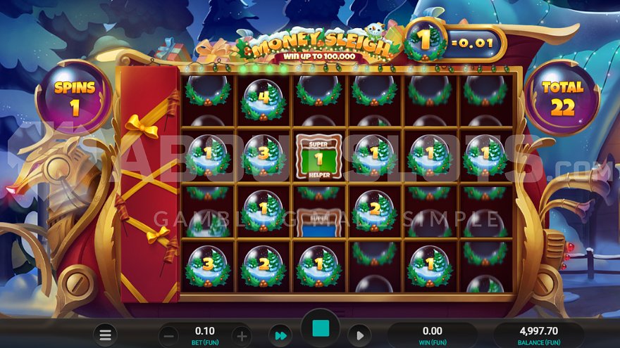 Money Sleigh Respin Feature