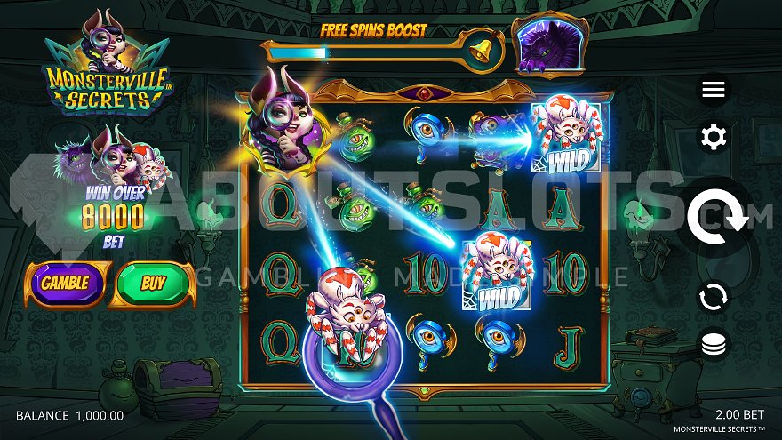 Friday Symbol in Monsterville Secrets Slot