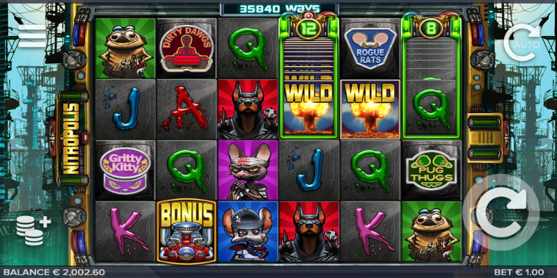 Nitropolis Slot Game