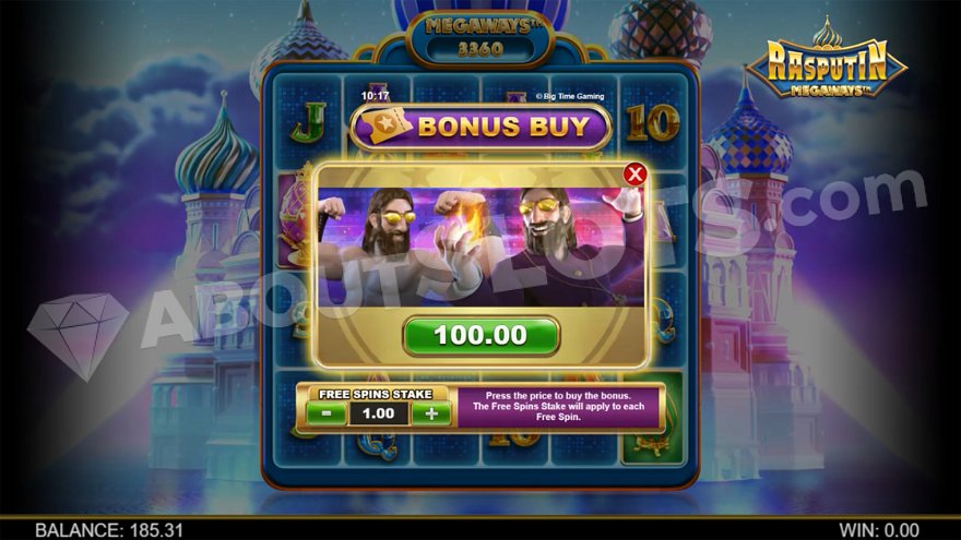Big & Strong Free Spins Feature