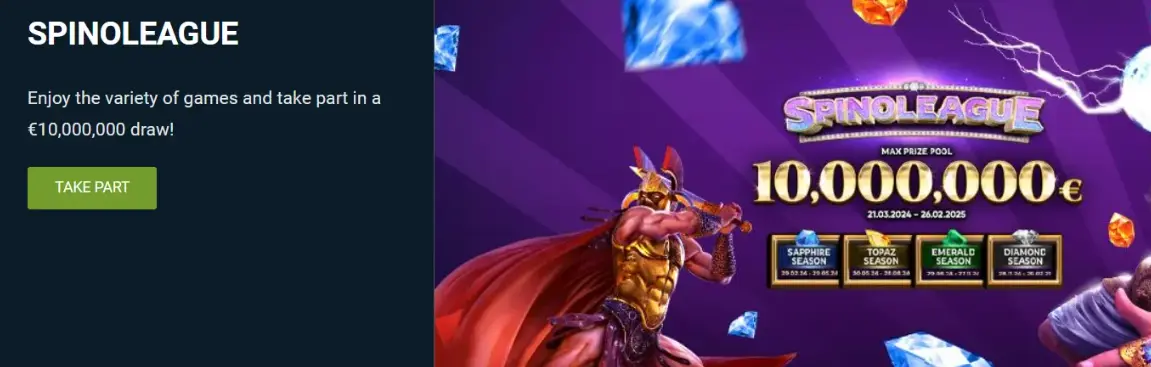 SPINOLEAGUE Promotion at 1xBet SPINOLEAGUE Promotion at 1xBet