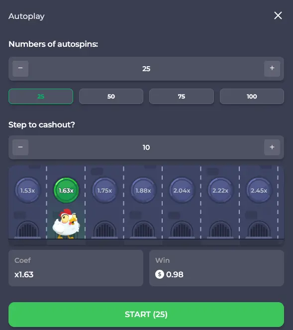 Autoplay in Chicken Road