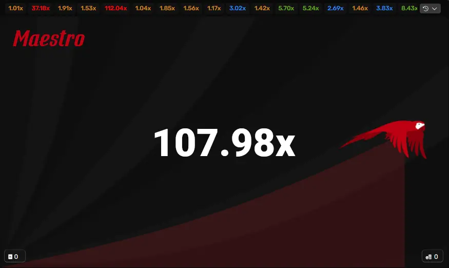 Huge odds in Maestro Huge odds in Maestro