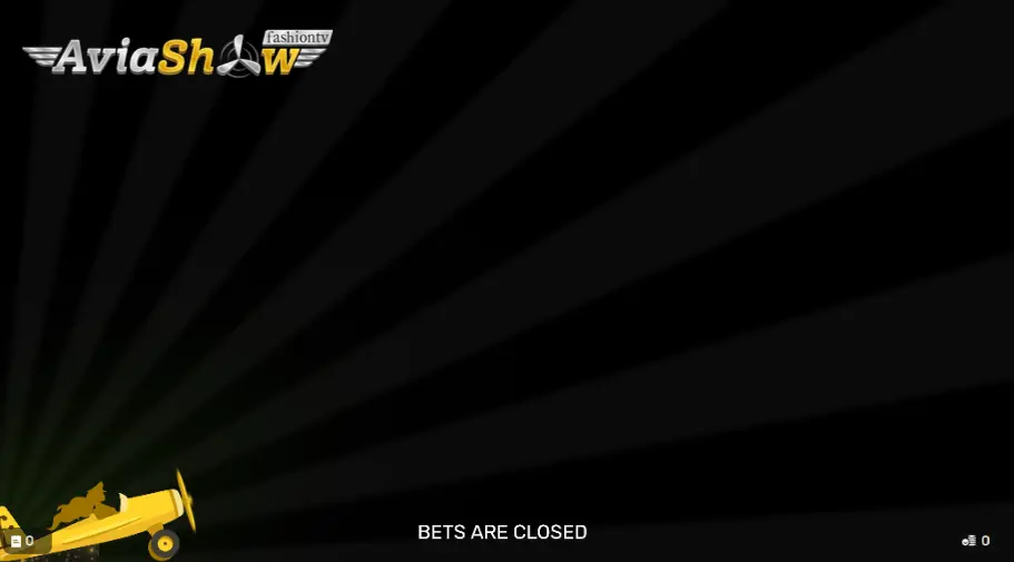 Starting a flight at Aviashow Starting a flight at Aviashow