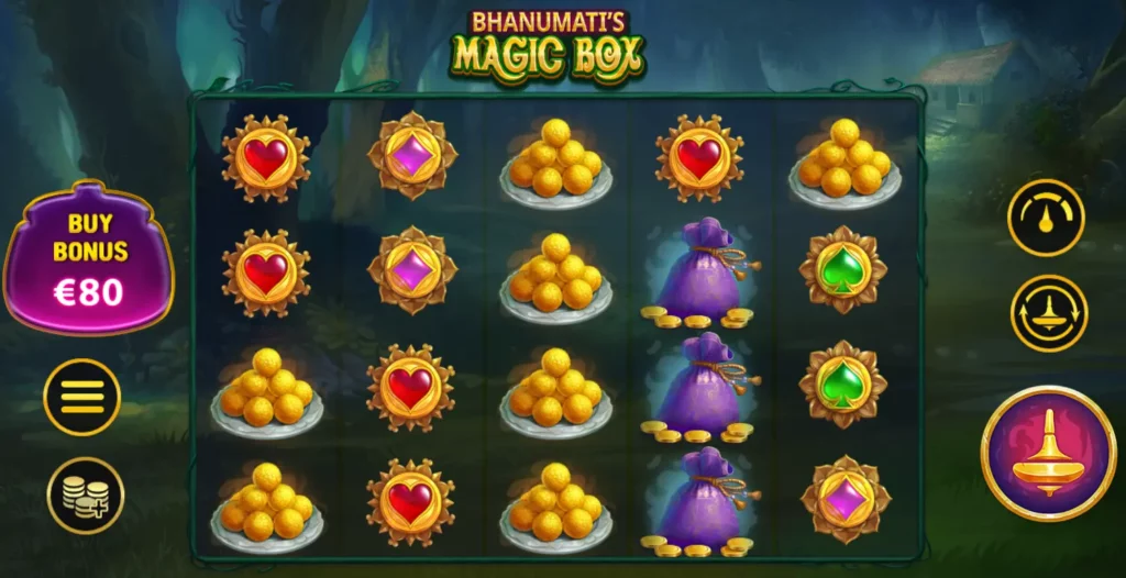 Bhanumati's Magic Box Game Field