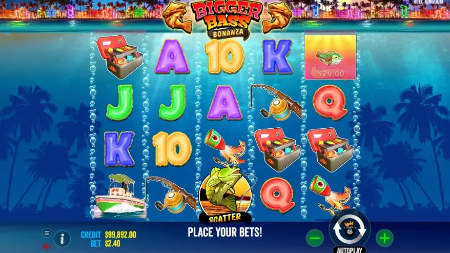 Bigger Bass Bonanza Gameplay