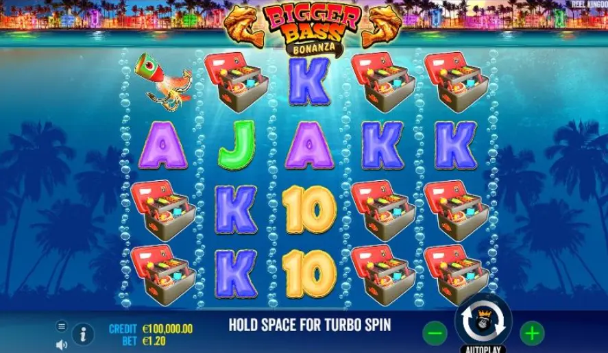 Bigger Bass Bonanza Interface