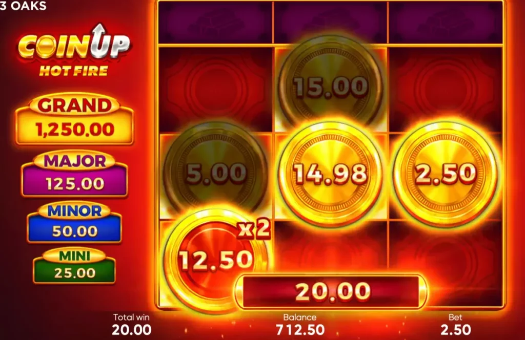 Coin UP Hot Fire Win Coin UP Hot Fire Win