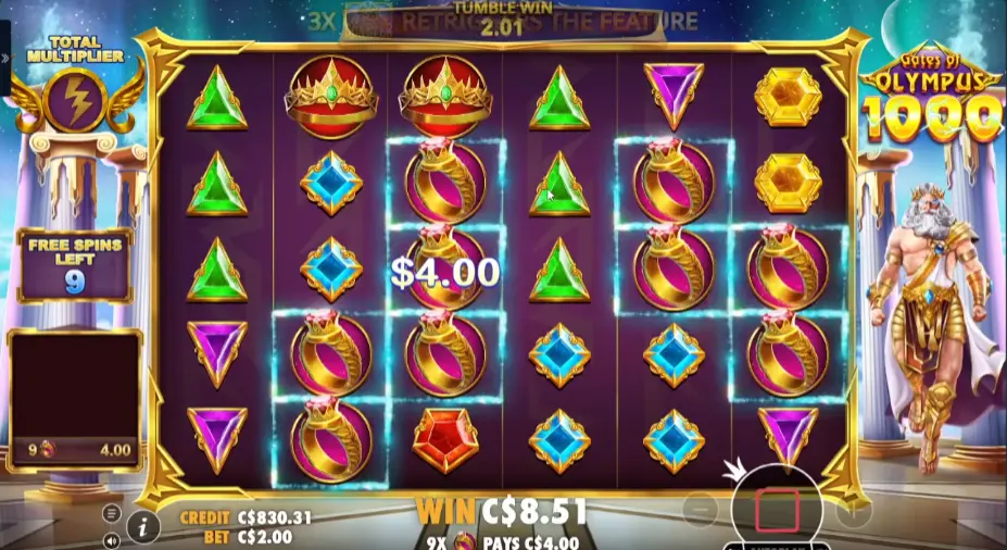 Gates of Olympus 1000 Win