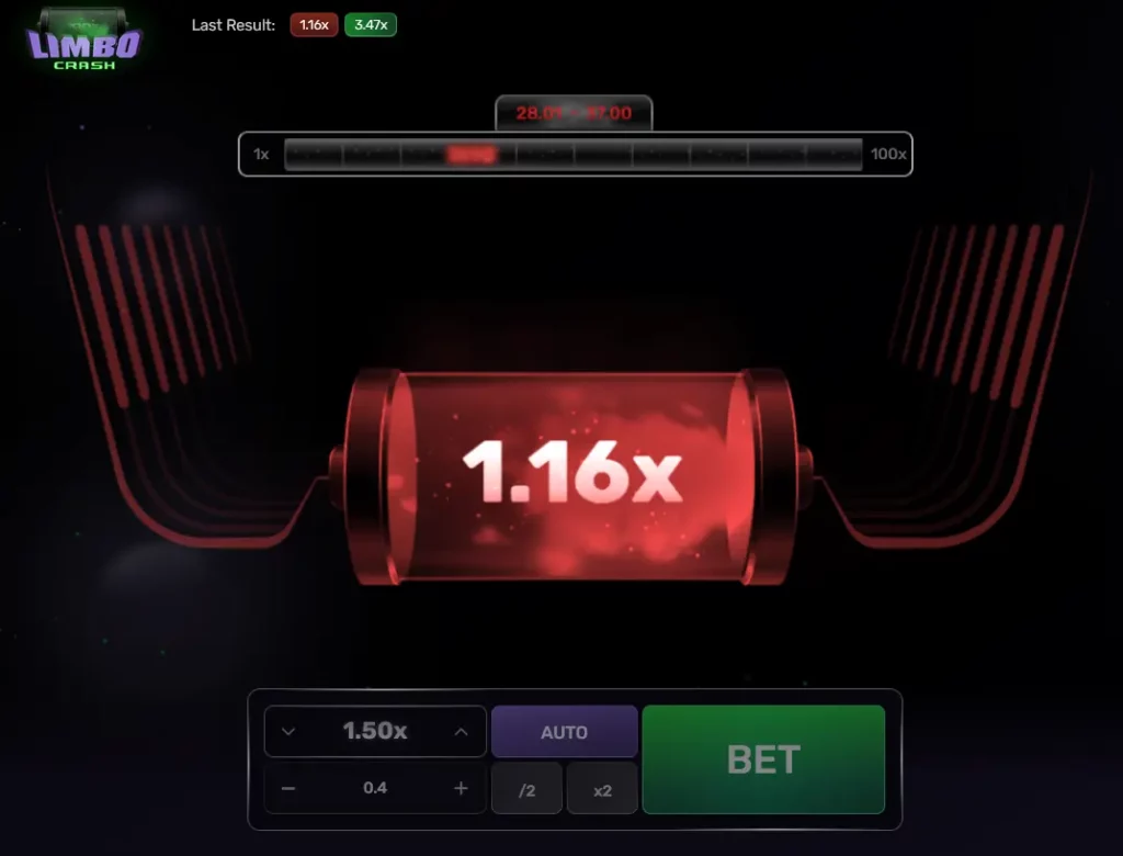 Limbo Crash Interface