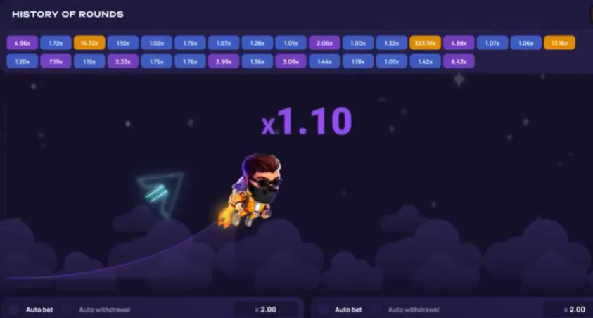 Lucky Jet History of Rounds