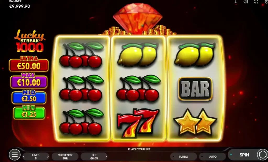 Lucky Streak 1000 Gameplay